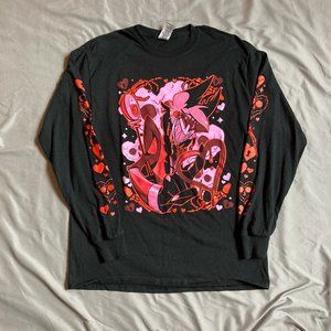Hazbin Hotel Alastor Long Sleeve Crewneck Tee